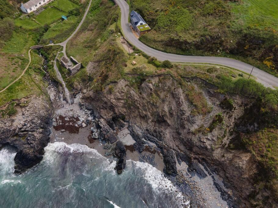 Cliff-Top Cottage On Coast Path W/Panoramic Views Trevine Exteriér fotografie