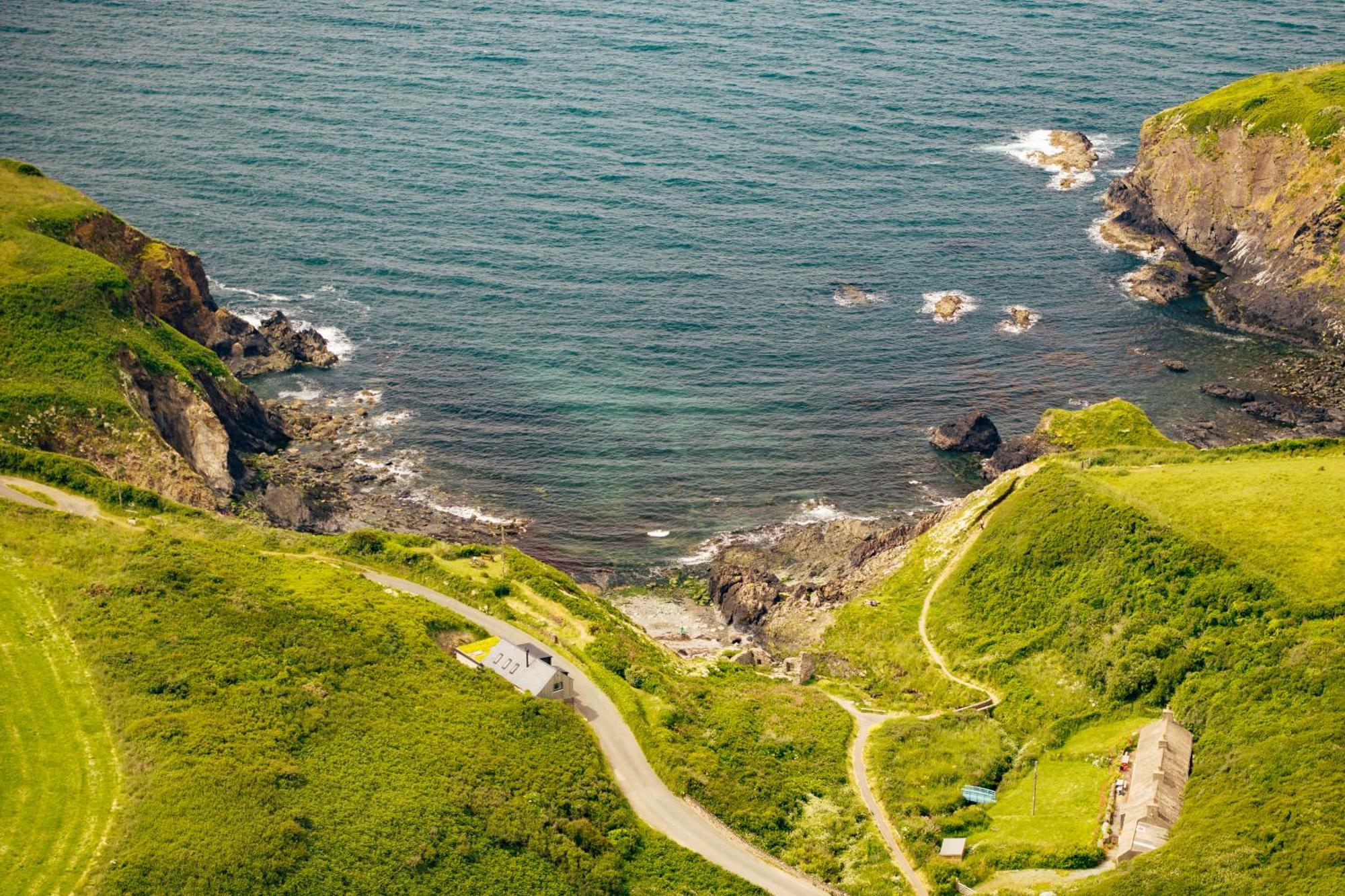 Cliff-Top Cottage On Coast Path W/Panoramic Views Trevine Exteriér fotografie